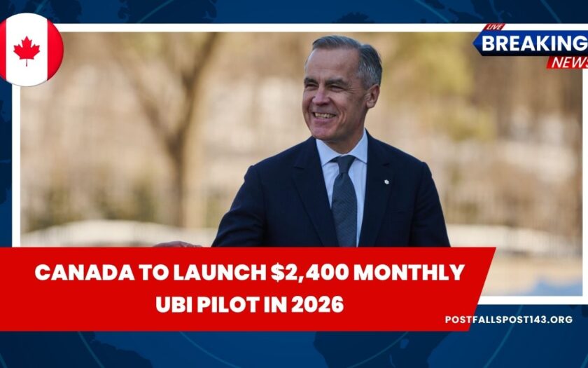 Canada to Launch $2,400 Monthly UBI Pilot In 2026 – See If You Qualify
