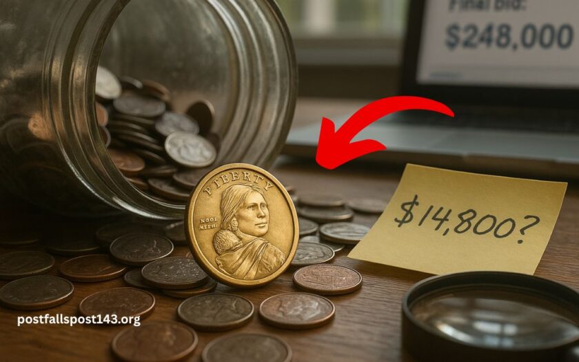 Sacagawea Dollar Found In Change Jar Sells For $14,800 At Auction