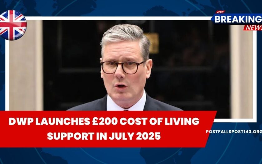 DWP Launches £200 Cost Of Living Support In July 2025 – Who Can Claim?