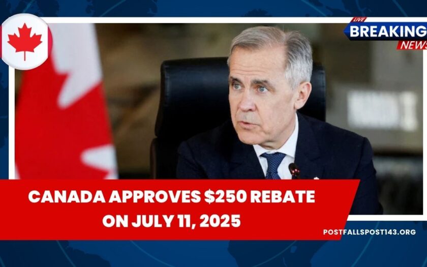 Canada Approves $250 Rebate On July 11, 2025 – Check Eligibility And Payment Details