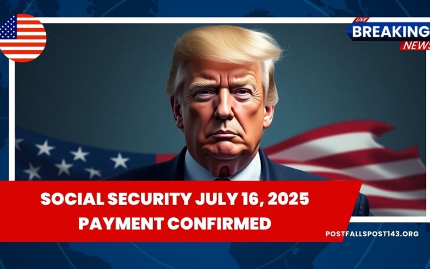 Social Security July 16, 2025 Payment Confirmed – Who’s Scheduled to Receive It?