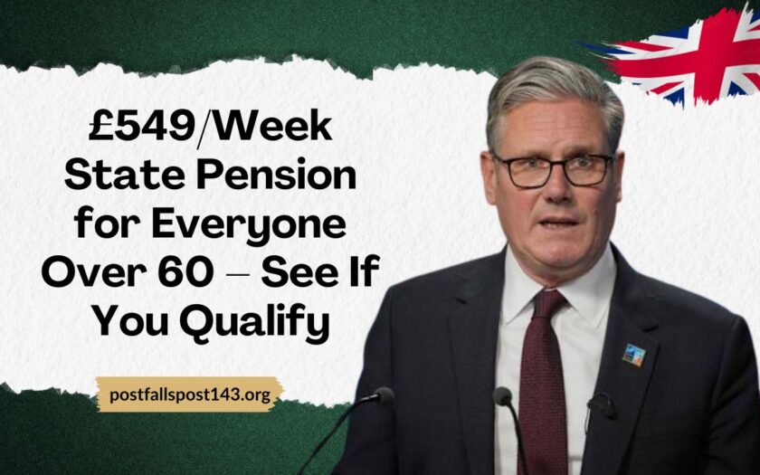 £549/Week State Pension for Everyone Over 60 – See If You Qualify