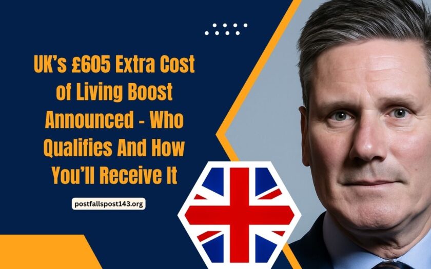 UK’s £605 Extra Cost of Living Boost Announced – Who Qualifies And How You’ll Receive It