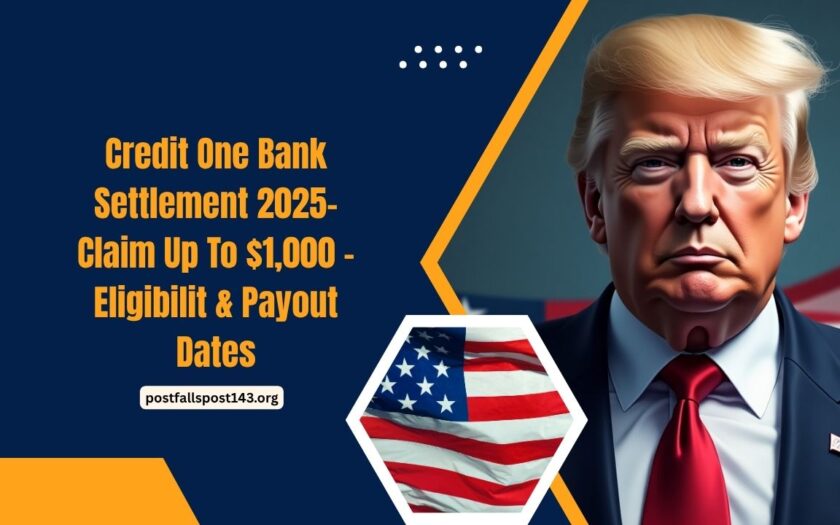 Credit One Bank Settlement 2025- Claim Up To $1,000 – Eligibility, Payout Dates & Full Payment Breakdown