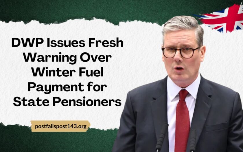 DWP Issues Fresh Warning Over Winter Fuel Payment for State Pensioners