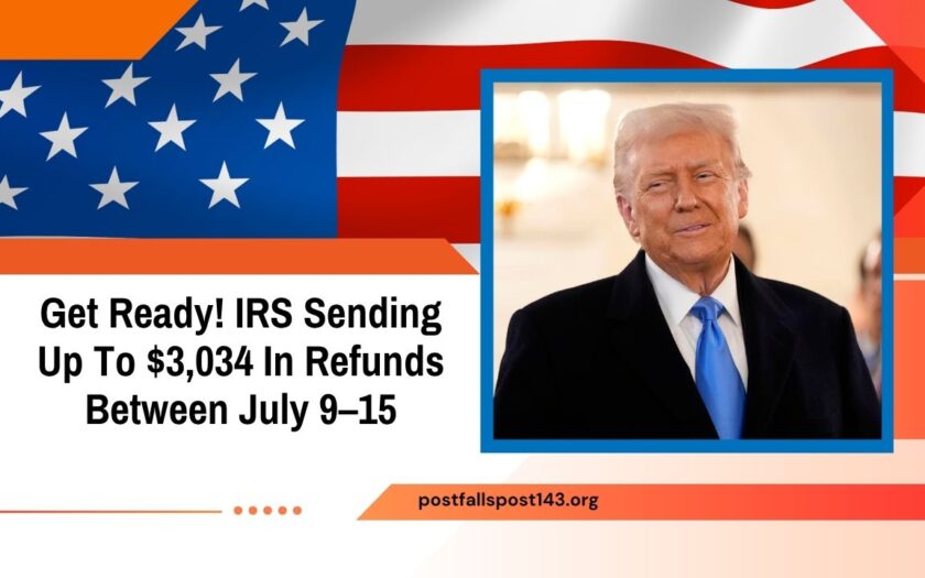Get Ready! IRS Sending Up To $3,034 In Refunds Between July 9–15 — Are You Eligible?