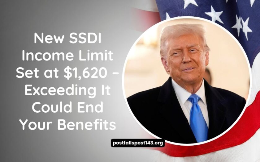 New SSDI Income Limit Set at $1,620 – Exceeding It Could End Your Benefits