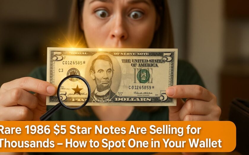 Rare 1986 $5 Star Notes Are Selling for Thousands – How to Spot One in Your Wallet