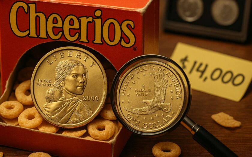 Rare Sacagawea Dollar With Cheerios Reverse Sells for $14,000